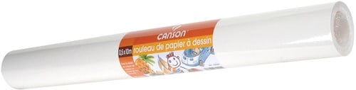 Canson tekenpapier, 90 g, ft 50 cm x 5 m, op rol
