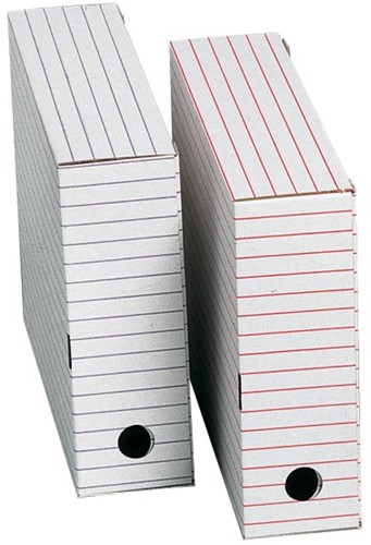 Archiefdoos, ft 31 x 24,5 x 8,5 cm (b x h x d), set van 2