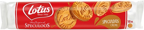 Lotus gevulde speculoos, 150 g, speculooscrème, pak van 9 rollen