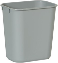 Rubbermaid vuilbak 12,9 l, grijs