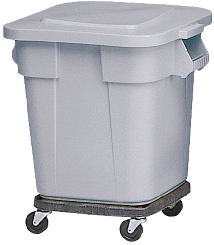 Deksel voor vierkante Brute container 106L Rubbermaid-3