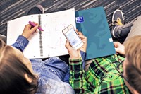 Spiraalblok Oxford Touch A5 lijn 140 pagina's 80gr rood-2