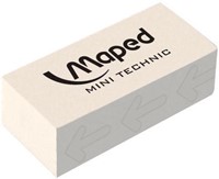 Maped gum Technic 300, mini, wit