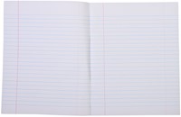 Schrift Qbasic 210x165mm lijn 80blz 70gr assorti-2