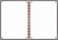 Spiraalblok Oxford Black n' Red A5 lijn 140 pagina's 80gr-2