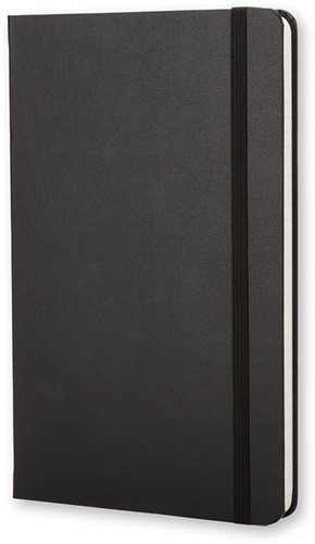 Notitieboek Moleskine large 130x210mm lijn hard cover zwart-3