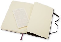 Notitieboek Moleskine pocket 90x140mm blanco hard cover zwart-1