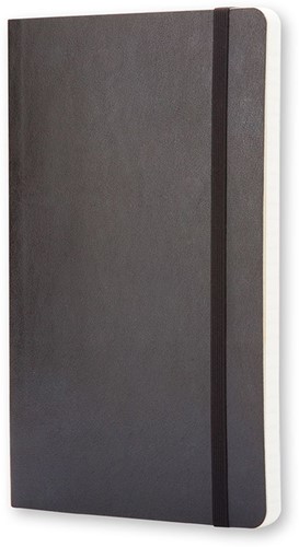 Notitieboek Moleskine large 130x210mm lijn soft cover zwart-2