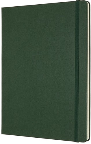 Notitieboek Moleskine XL 190x250mm lijn hard cover myrtle green-2
