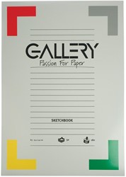 Gallery schetsblok, 180 g/m², ft A3, 50 vel