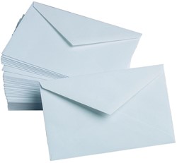 Gallery enveloppen ft 90 x 140 mm, gegomd, pak van 50 stuks