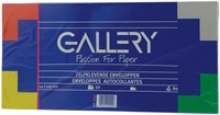 Gallery enveloppen ft 114 x 229 mm, stripsluiting, pak van 50 stuks