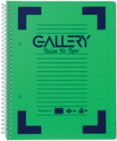 Gallery Traditional spiraalschrift ft A5, gelijnd, geassorteerde kleuren, 160 bladzijden-2