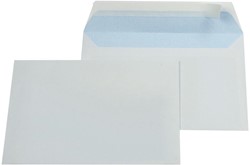 Gallery enveloppen ft 114 x 162 mm, stripsluiting, binnenzijde blauw, doos van 500 stuks