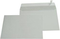 Gallery enveloppen ft 162 x 229 mm, stripsluiting, binnenzijde grijs, doos van 500 stuks