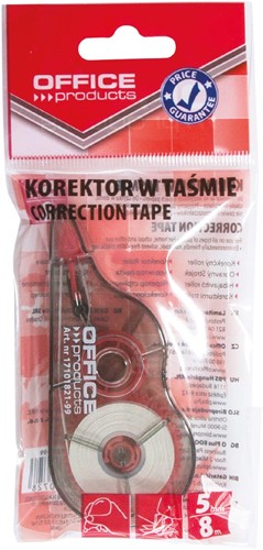 OFFICE products correctieroller, 5 mm x 8 m-2