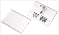 OFFICE products badge met combiklem, 90 x 57 mm