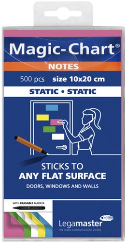 Magic-chart notes Legamaster 10x20cm assorti 500 vel-3