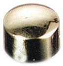 Maped magneten, 10 mm, verguld, blister van 8 stuks