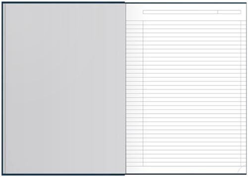 Notitieboek Oxford Office Essentials A4 lijn 192 pagina' s 80gr blauw-3