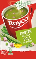Royco Minute Soup classic erwten met ham, pak van 25 zakjes-2