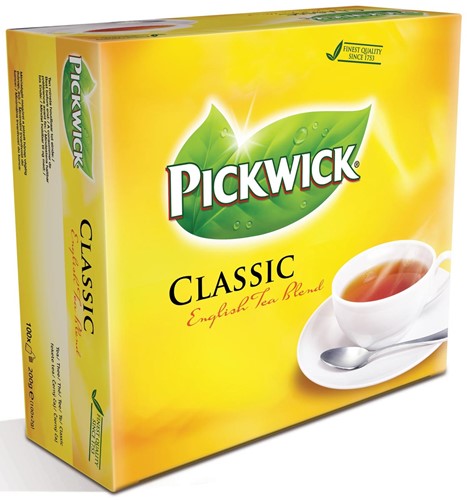 Pickwick thee, English Tea Blend, pak van 100 stuks, 2 g per zakje-2