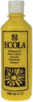 Talens Ecola plakkaatverf flacon van 500 ml, geel