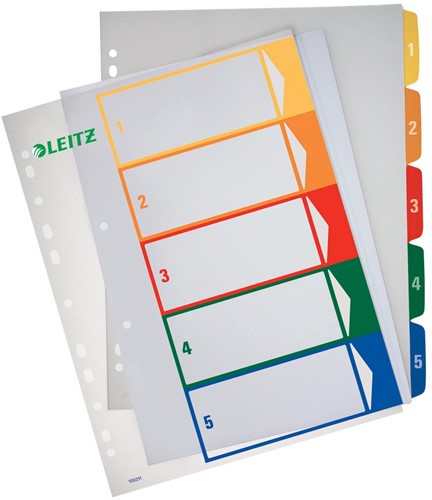 Leitz PC printbare Project Indexen 5 tabs