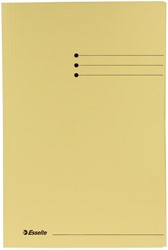Esselte dossiermap geel, ft folio