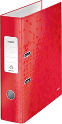 Leitz Ordner Wow rood, rug van 8,5 cm