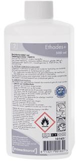 HANDDESINFECTIE ETHADES 500ML PRIMESOURCE 12 FLESSEN