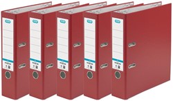 Elba ordner Smart Pro, rug van 8 cm, pak van 5 stuks, rood