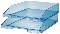 Han brievenbakje C4 transparant blauw