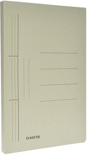 Class'ex hechtmap, ft 25 x 34,7 cm (voor ft folio), grijs