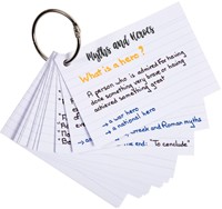 Exacompta gekleurde systeemkaarten, ft A7, gelijnd, pak van 50 stuks-3