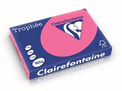 Clairefontaine Trophée Intens, gekleurd papier, A3, 160 g, 250 vel, fuchsia