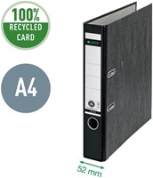 Ordner Leitz 1050 180° 50mm Recycle karton A4 zwart-6