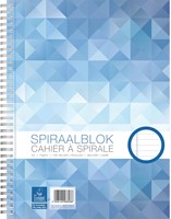Work, spiraalschrift, ft A4, 70 g, gelijnd, 200 bladzijden