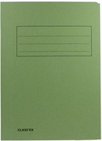 Class'ex dossiermap, 3 kleppen ft 23,7 x 34,7 cm (voor ft folio), groen