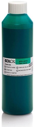 Colop Flash inkt, groen 250 ml