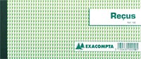 Exacompta ontvangsten, ft 9 x 13 cm, 50 vel, horizontaal, franstalig