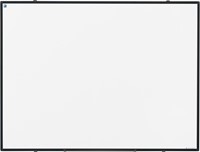 Smit Visual magnetisch whiteboard Softline, emaille, zwart, 100 x 180 cm