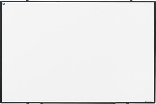 Smit Visual magnetisch whiteboard Softline, emaille, zwart, 60 x 90 cm