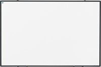 Smit Visual magnetisch whiteboard Softline, gelakt staal, zwart, 60 x 90 cm