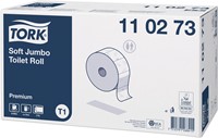 Tork Premium jumborol toiletpapier zacht, 2-Laags, systeem T1, wit, doos van 6 rollen-2