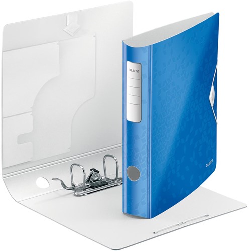 Leitz WOW ordner Active rug van 6,5 cm, blauw-2