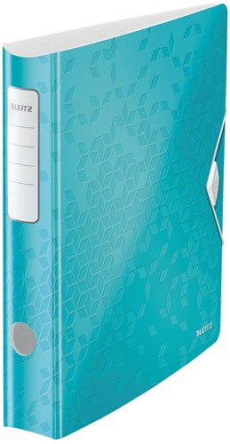 Leitz WOW ordner Active rug van 6,5 cm, ijsblauw,