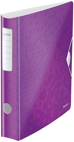 Leitz WOW ordner Active rug van 6,5 cm, paars