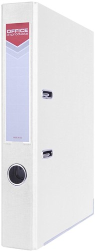 OFFICE products ordner, voor A4, uit karton, rug van 5,5 cm, wit