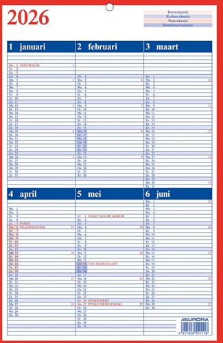 Aurora Memento 10 Nederlandstalig, 2026
